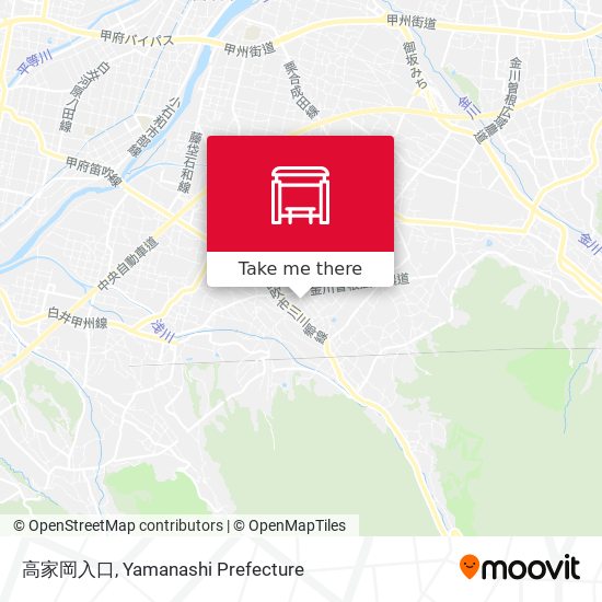 高家岡入口 map