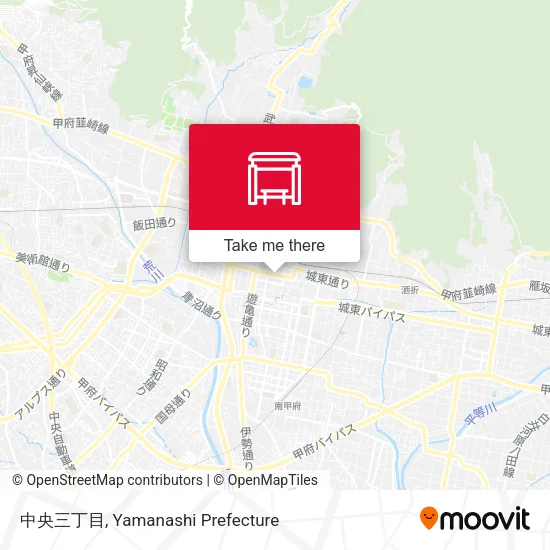 中央三丁目 map
