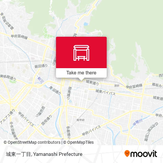 城東一丁目 map