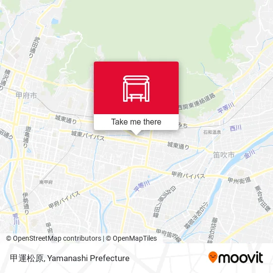 甲運松原 map