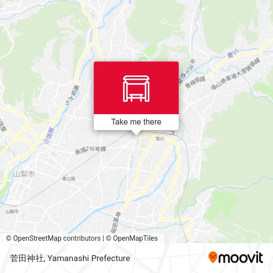 菅田神社 map