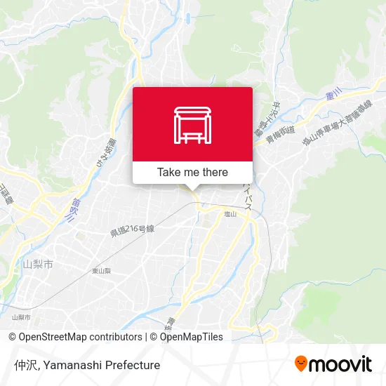 仲沢 map