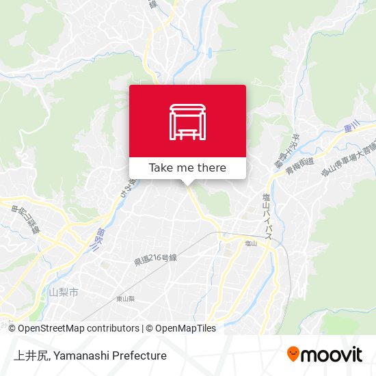 上井尻 map