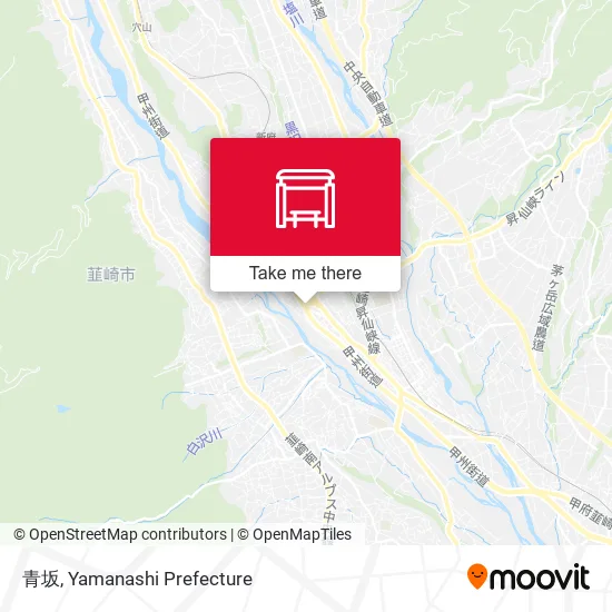 青坂 map