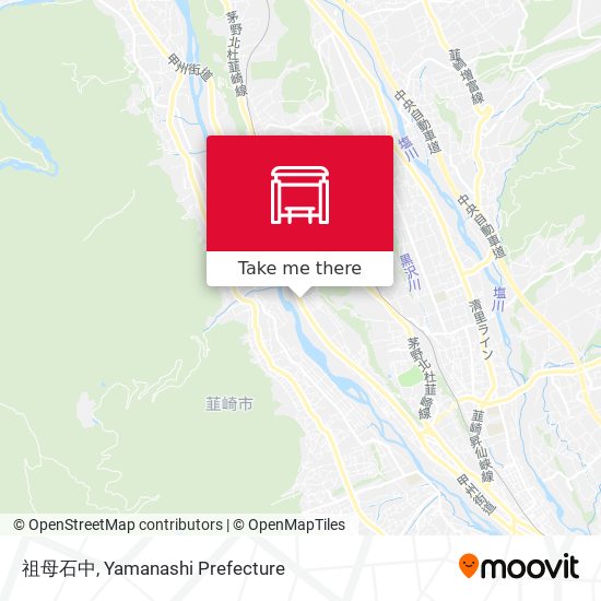 祖母石中 map