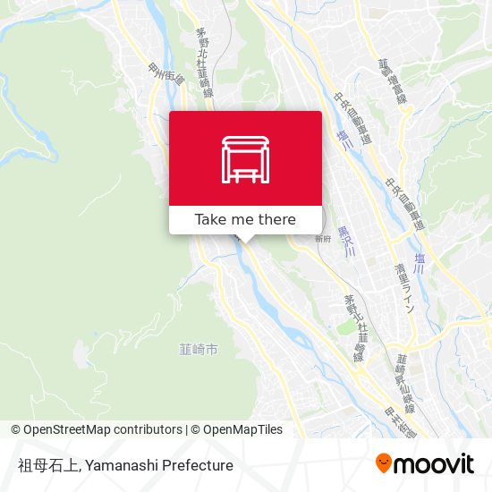 祖母石上 map