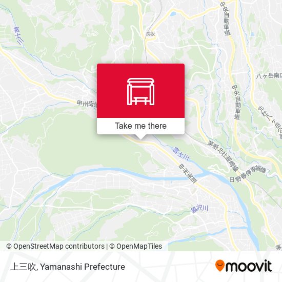 上三吹 map