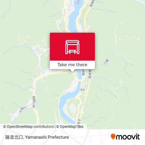 隧道北口 map