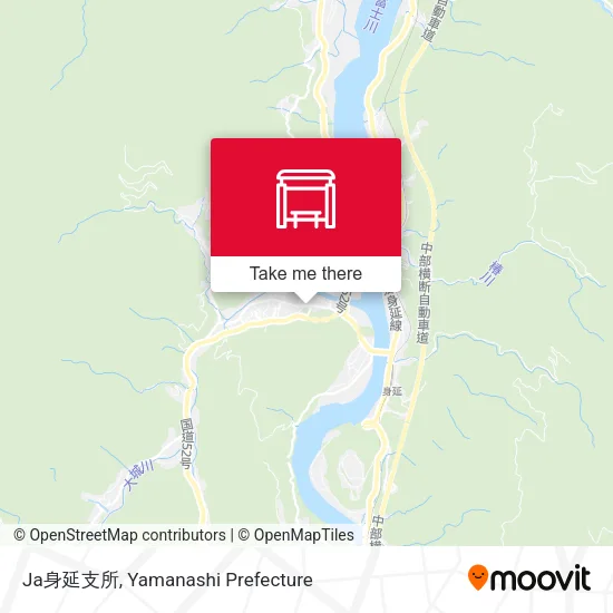 Ja身延支所 map