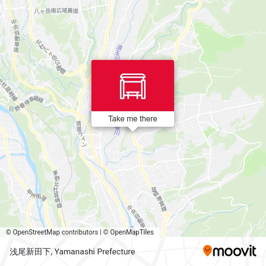 浅尾新田下 map