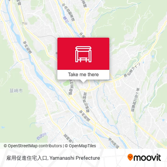 雇用促進住宅入口 map