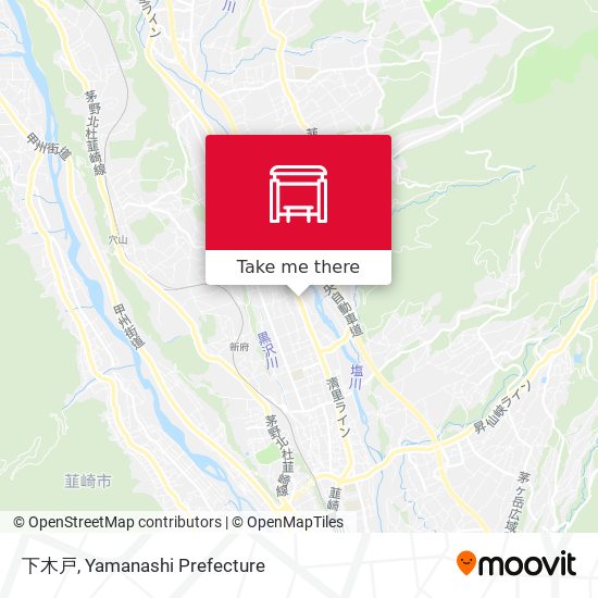 下木戸 map