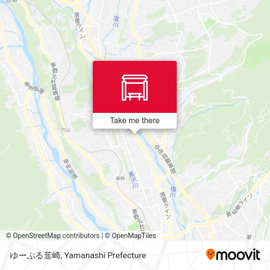 ゆーぷる韮崎 map