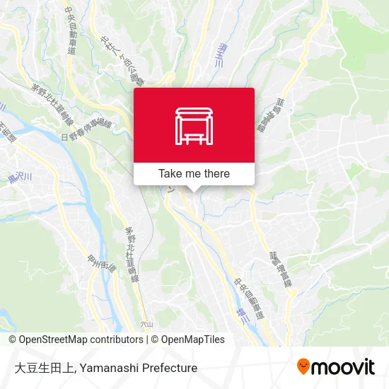 大豆生田上 map
