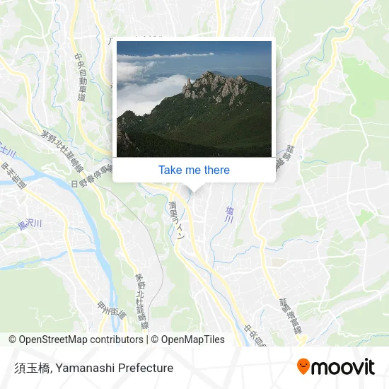 須玉橋 map