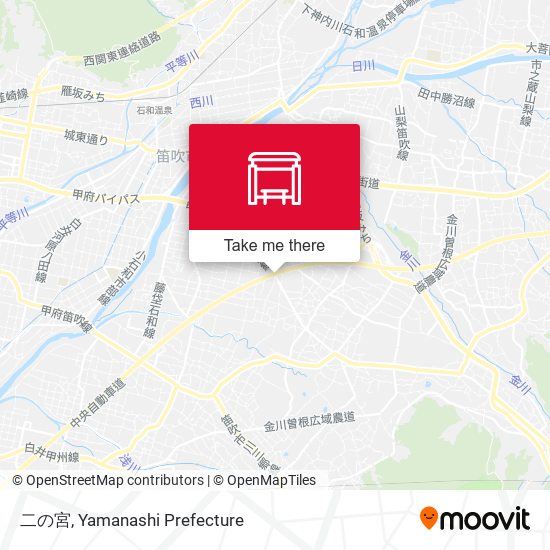 二の宮 map