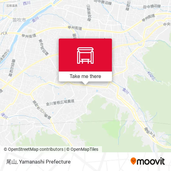 尾山 map