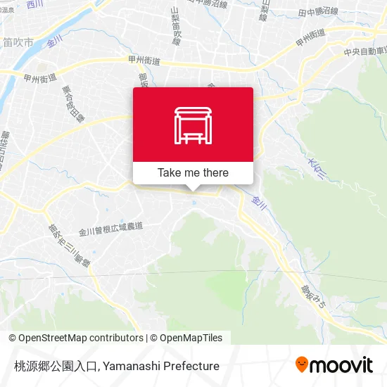桃源郷公園入口 map