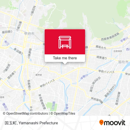 国玉町 map