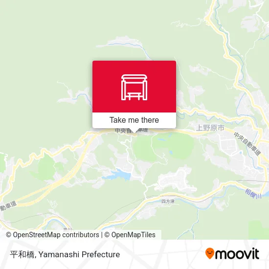 平和橋 map