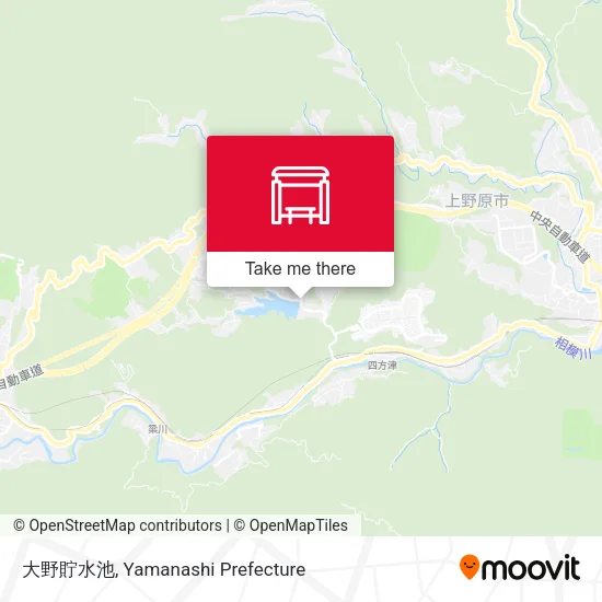 大野貯水池 map