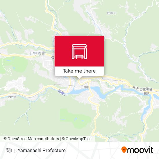 関山 map