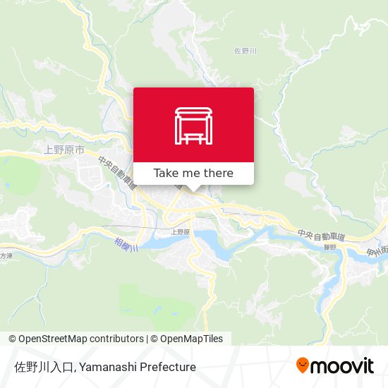 佐野川入口 map