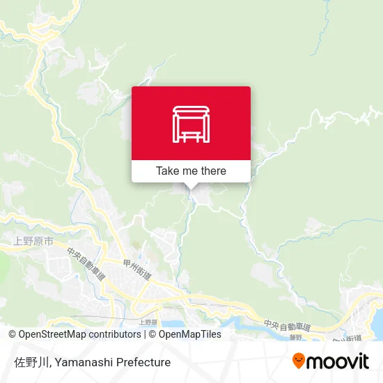 佐野川 map