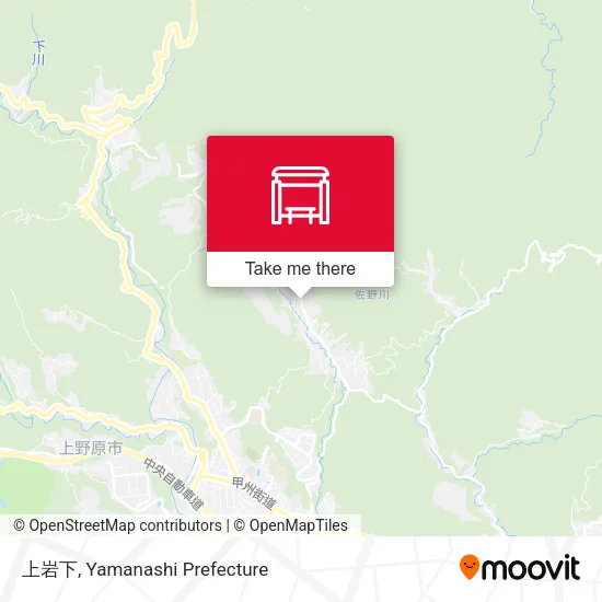 上岩下 map