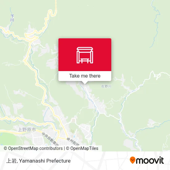 上岩 map
