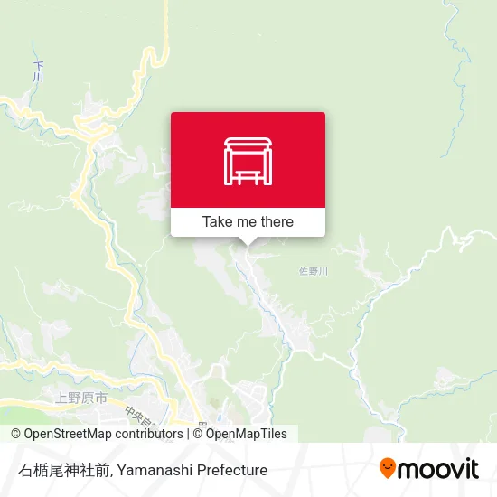 石楯尾神社前 map