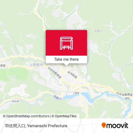 羽佐間入口 map