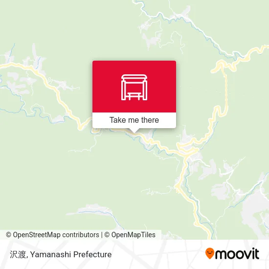 沢渡 map