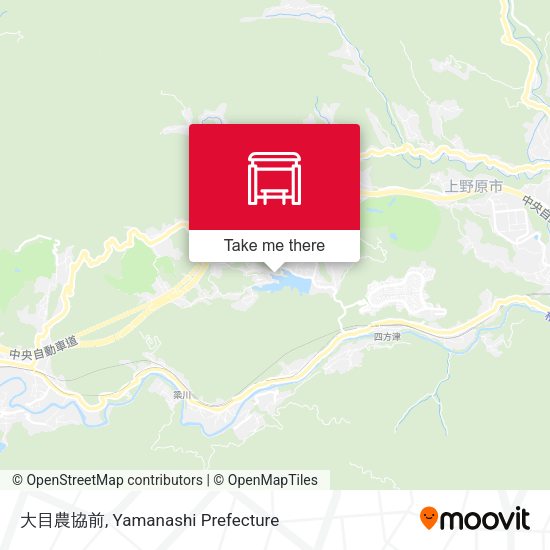大目農協前 map