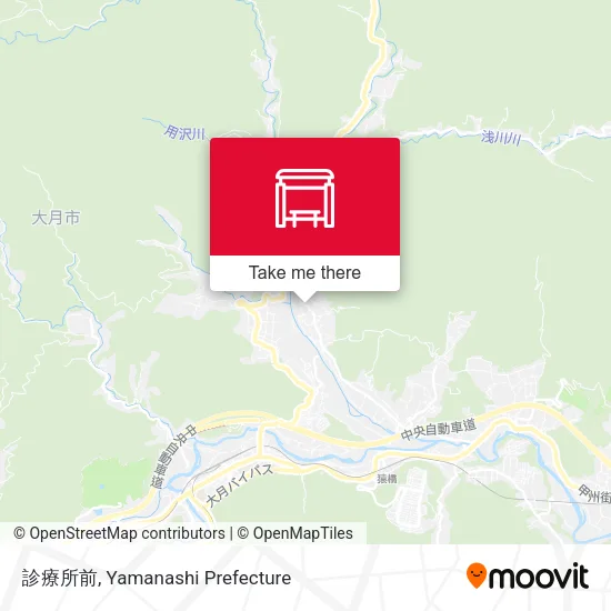 診療所前 map