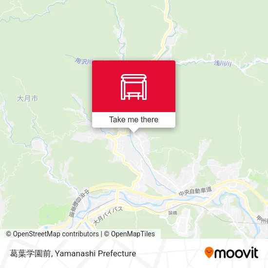葛葉学園前 map
