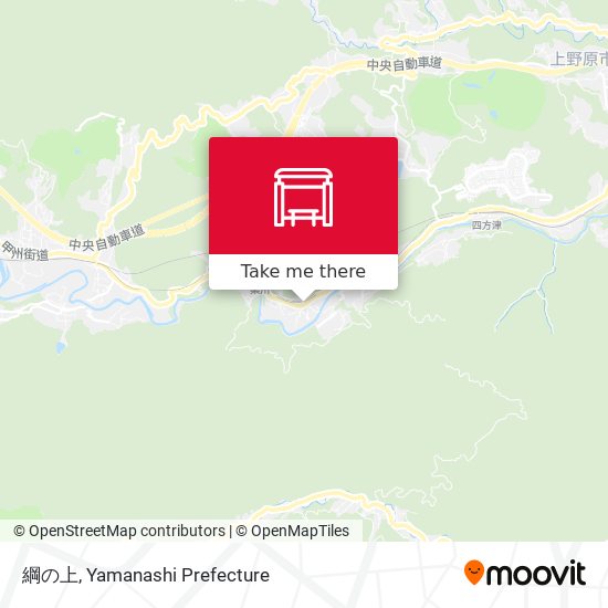 綱の上 map