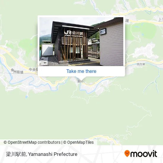 梁川駅前 map
