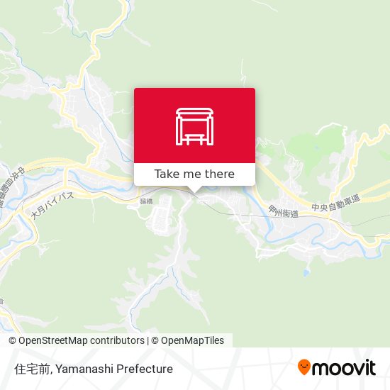 住宅前 map