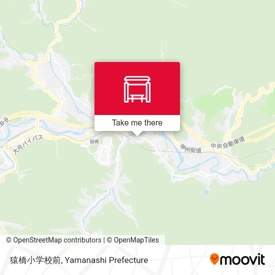 猿橋小学校前 map