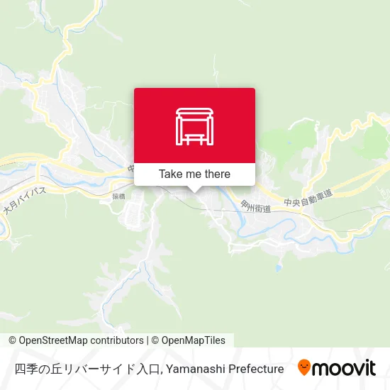 四季の丘リバーサイド入口 map