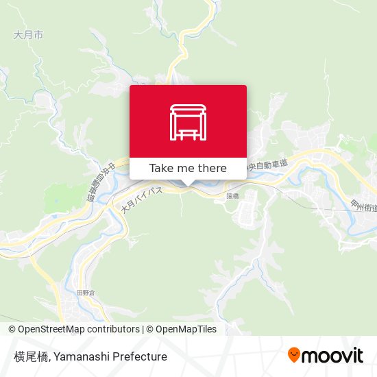横尾橋 map