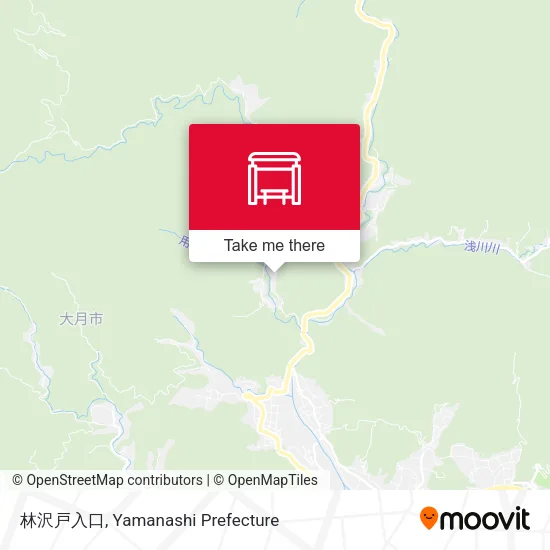 林沢戸入口 map