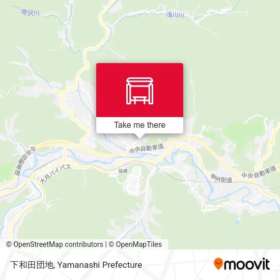下和田団地 map