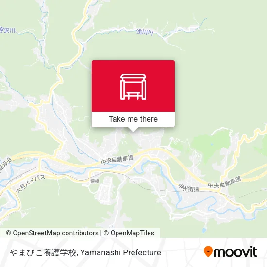 やまびこ養護学校 map