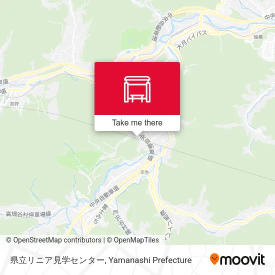 県立リニア見学センター map