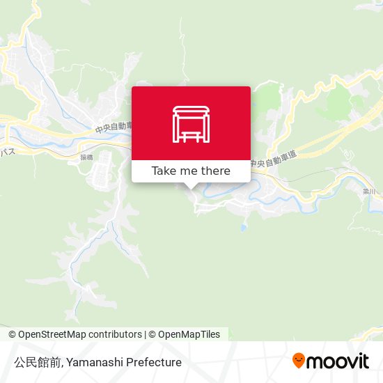 公民館前 map