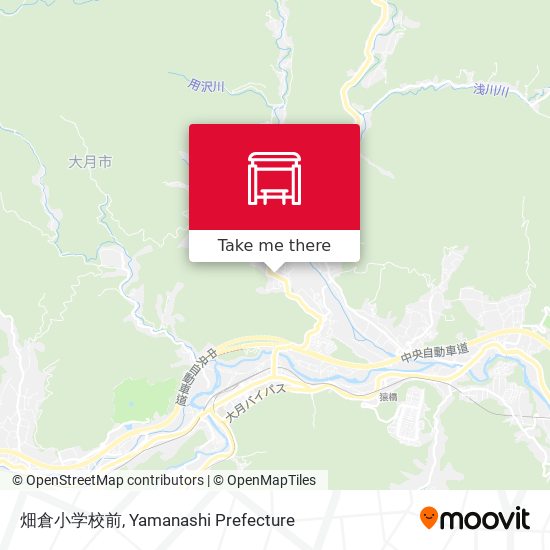 畑倉小学校前 map