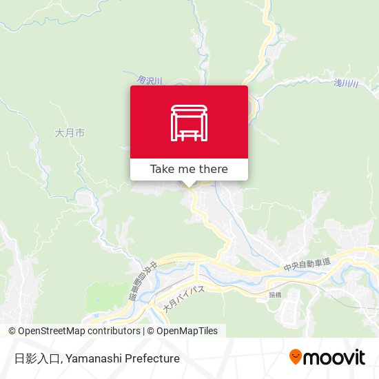 日影入口 map
