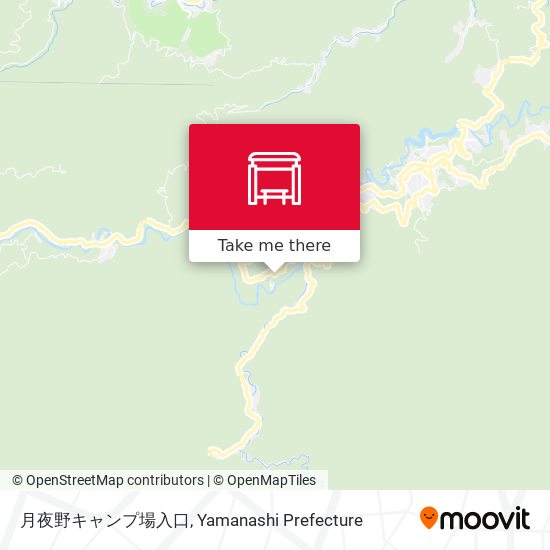 月夜野キャンプ場入口 map